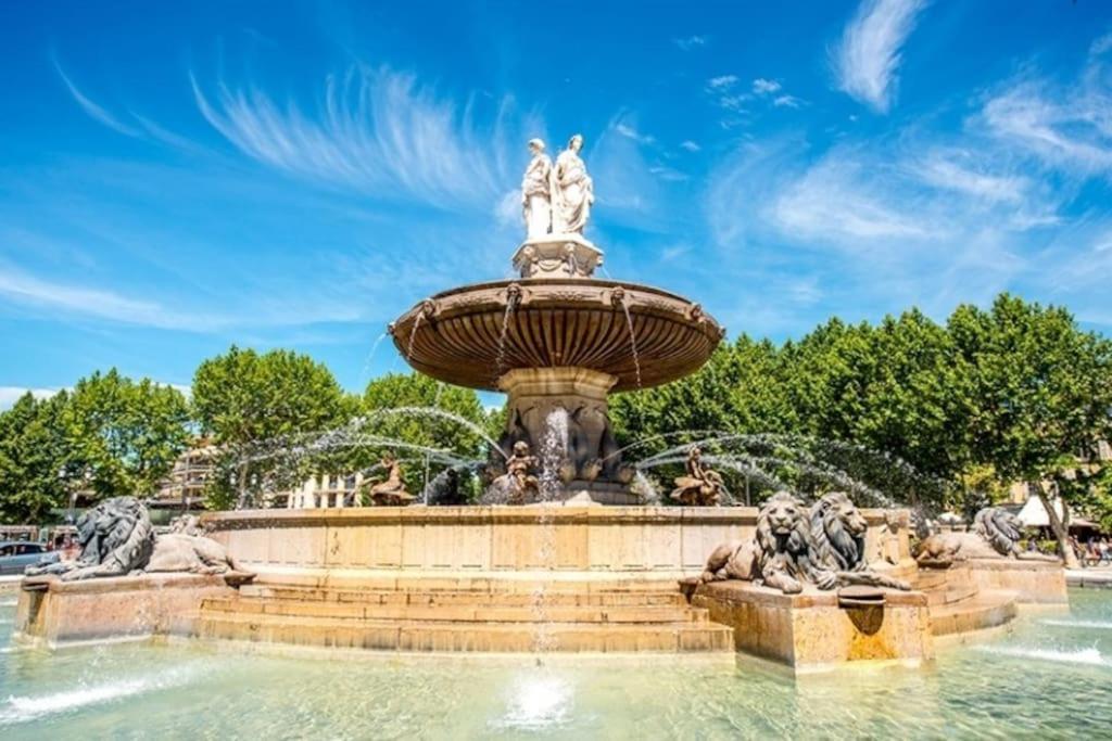 Charmant T3 Centre Historique, Parking Aix-en-Provence Bagian luar foto