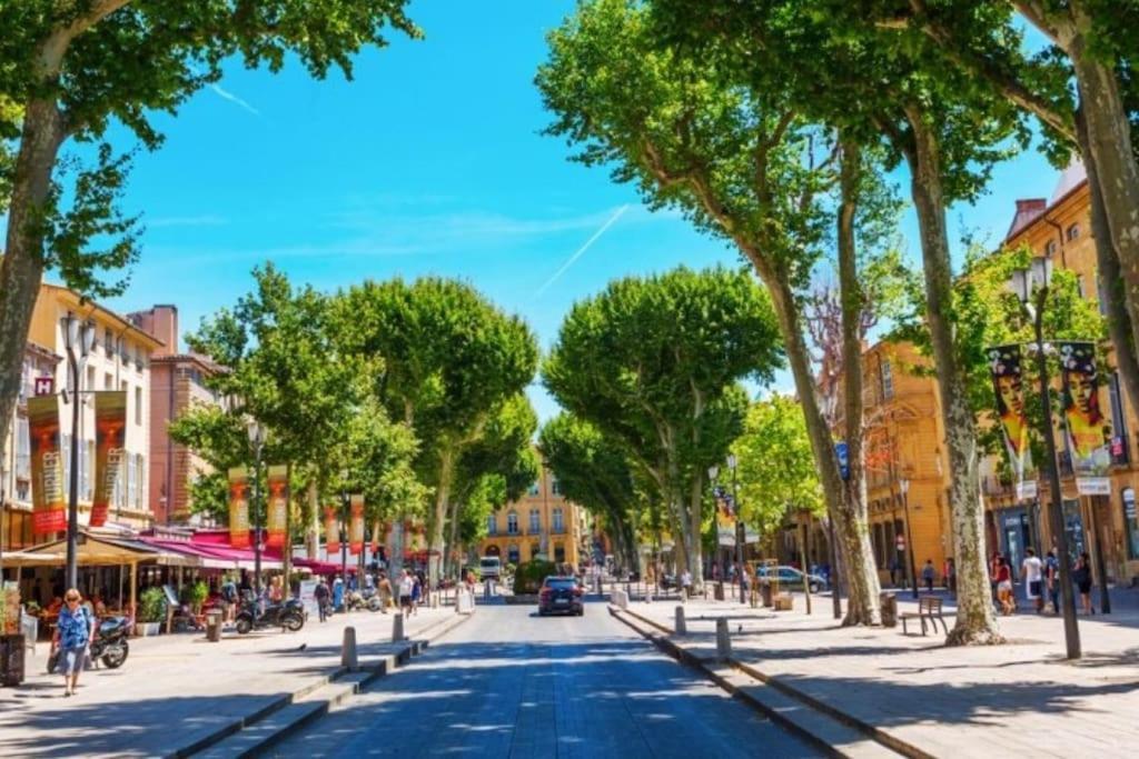 Charmant T3 Centre Historique, Parking Aix-en-Provence Bagian luar foto
